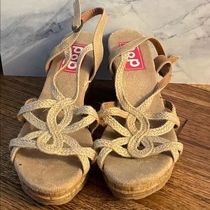 Pop memory foam wedges, size 7